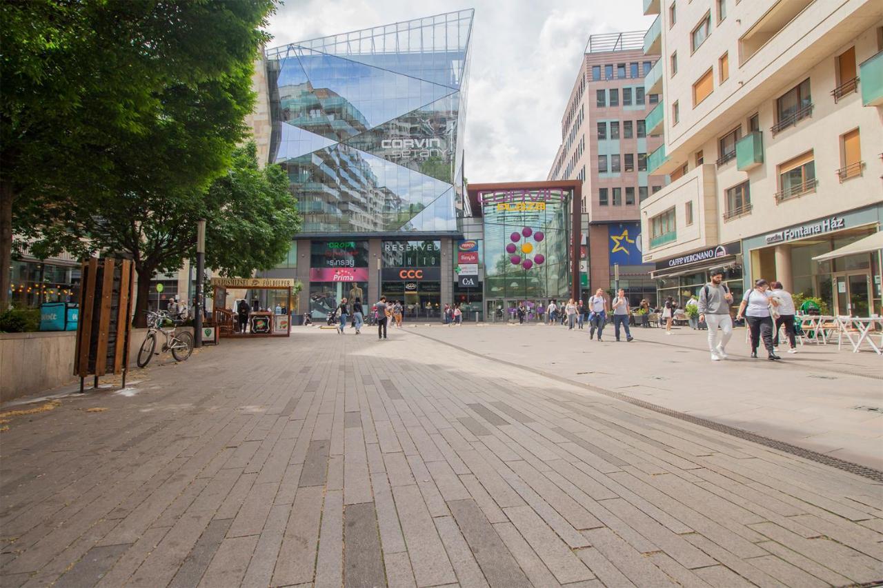 부다페스트 Spring House With Free Private Parking 아파트 외부 사진